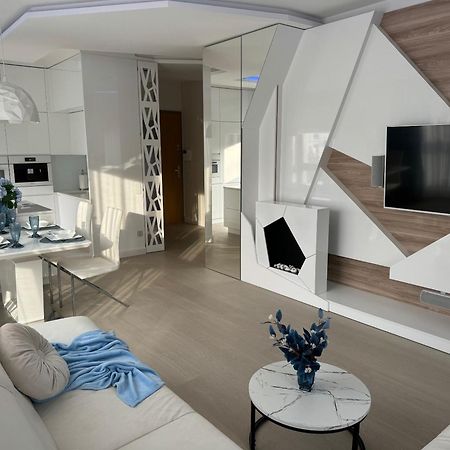 Blue Seaside Apartment Gdańsk Kültér fotó