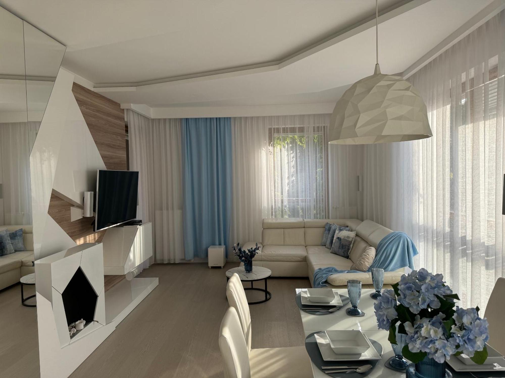 Blue Seaside Apartment Gdańsk Kültér fotó